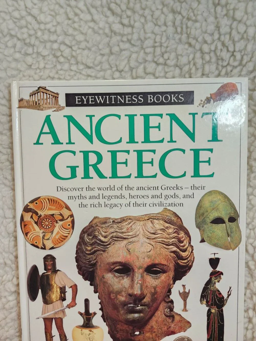 Eyewitness Books Ancient Greece Anne Pearson Stoddart Illustrated Hardcover Guid - Picture 2 of 11